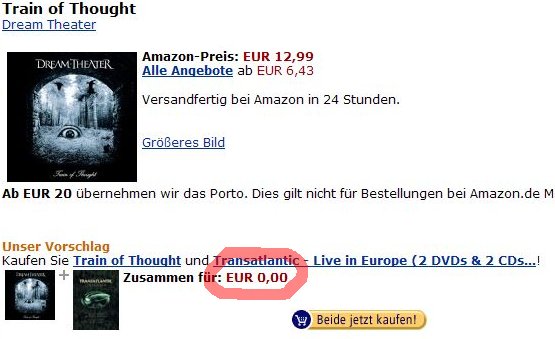 amazon.de screenshot